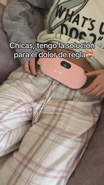 CINTURON MASAJEADOR CON CALOR PARA CÓLIC