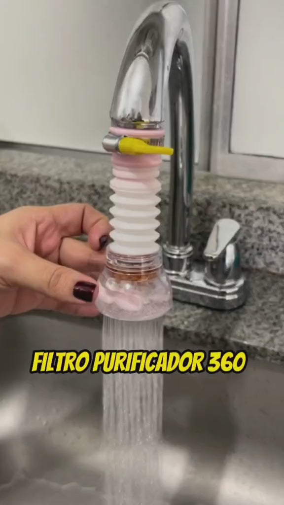 Filtro purificador de agua carbon activa