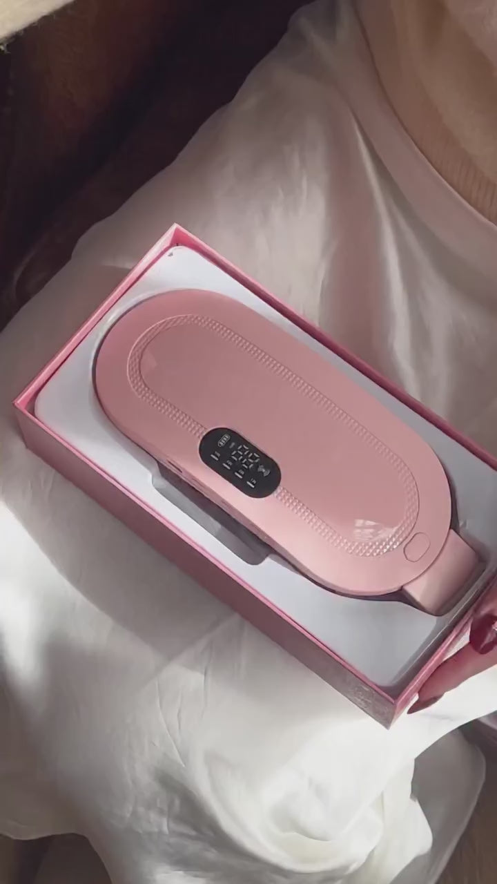 CINTURON MASAJEADOR CON CALOR PARA CÓLIC